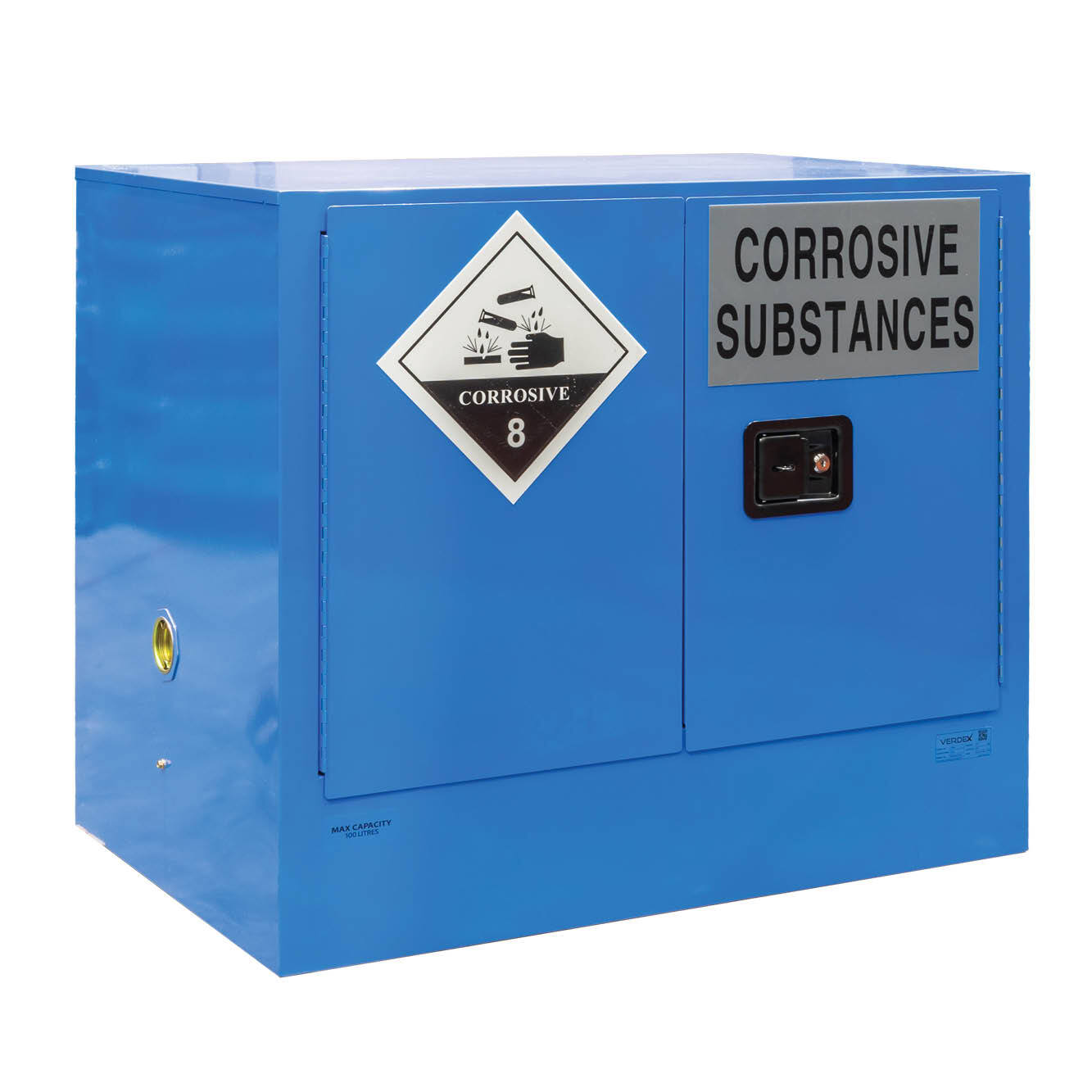 Safety Cabinets For Corrosive Goods- 100L Capacity
