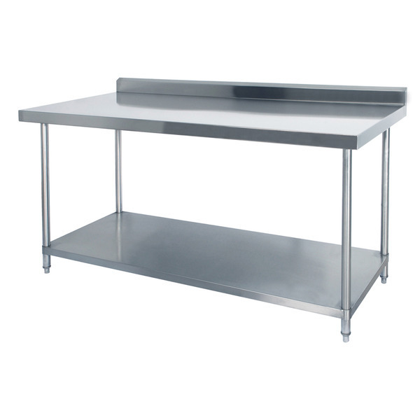 Stainless Steel Benches (with Splashback)