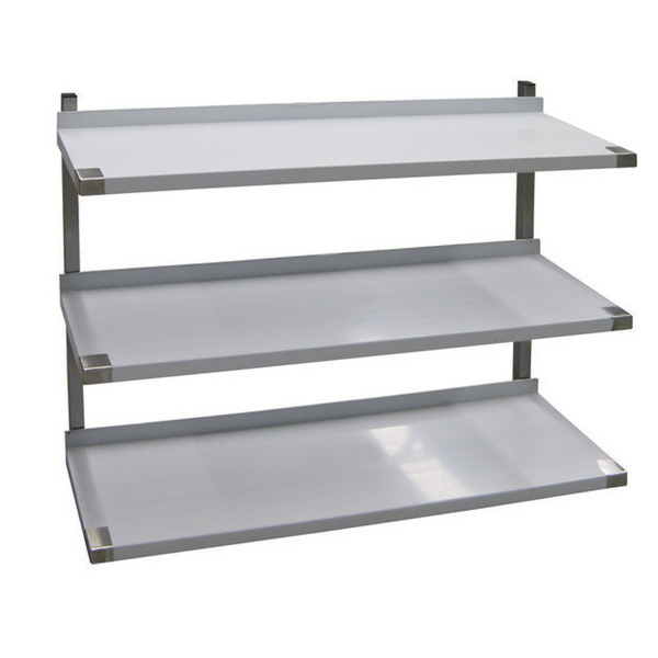 Triple Tier Stainless Steel Wall Shelf MHA Products