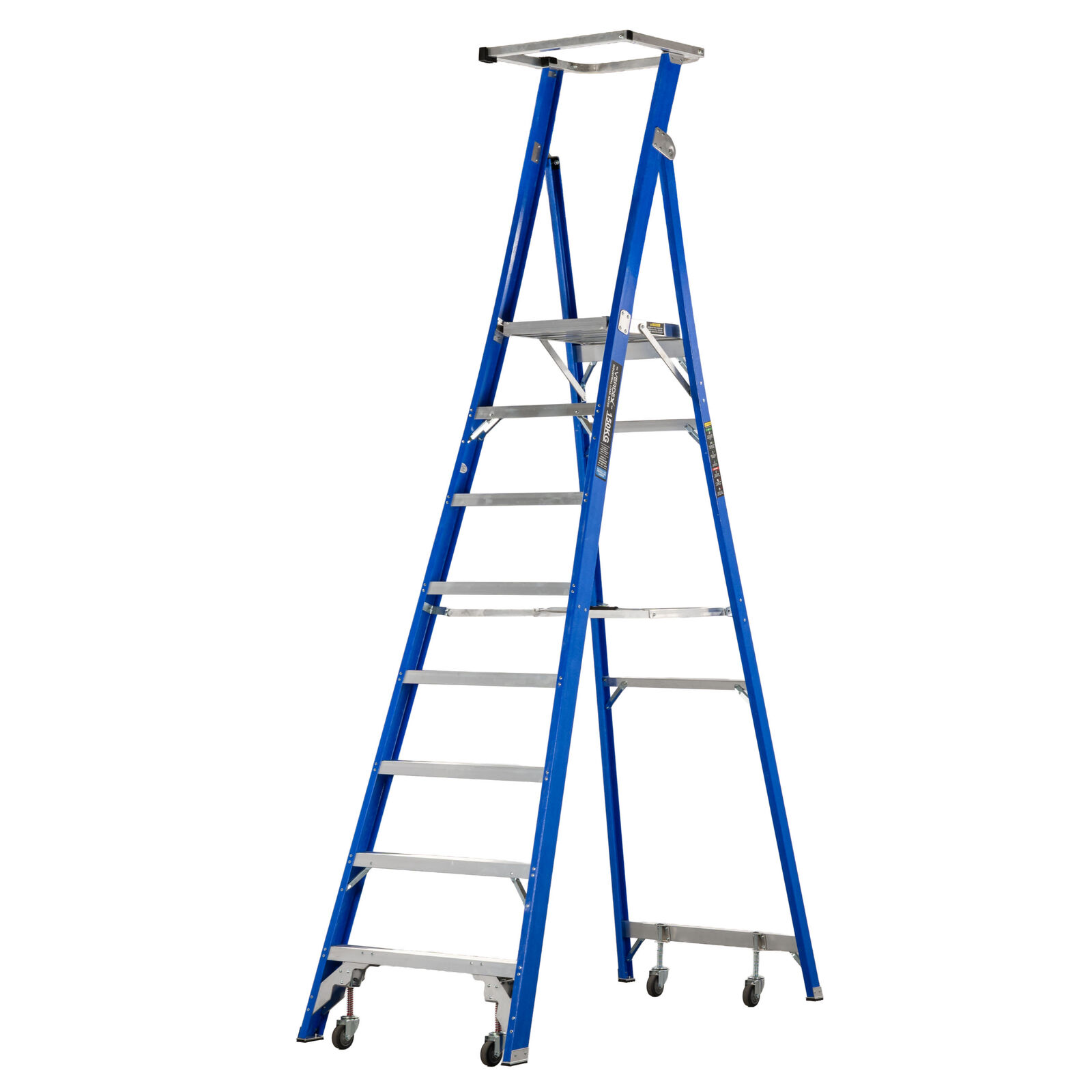 Fibreglass Industrial Platform Ladder - 7 Step (2320mm platform height)