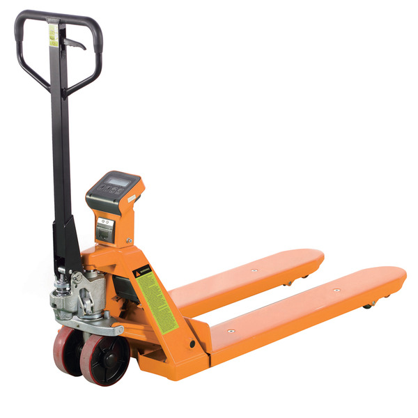 2000-kg pallet truck with load scales