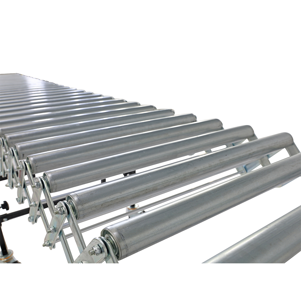 Rollers on the Expanding Roller Conveyor