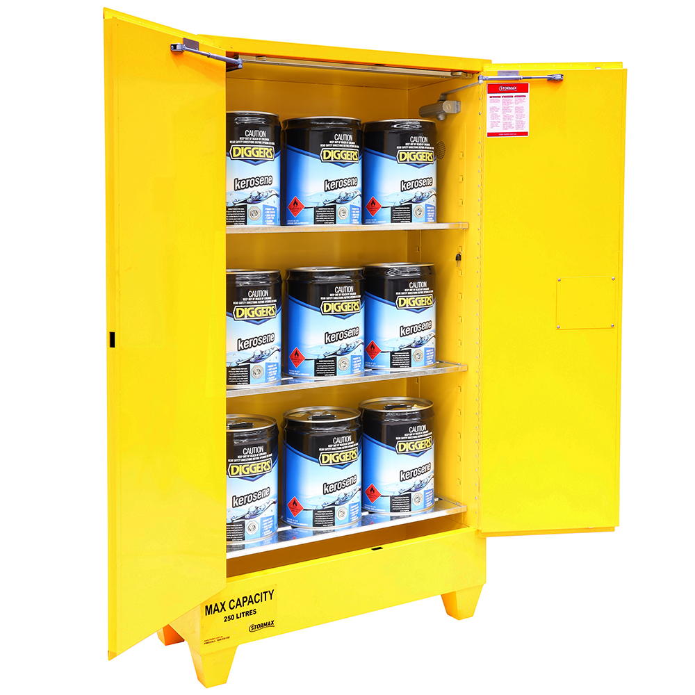 Full Height Flammable Liquid Storage Cage