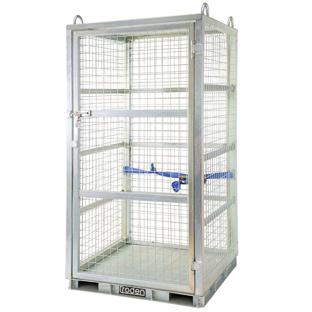 Lockable Gas Storage Cage