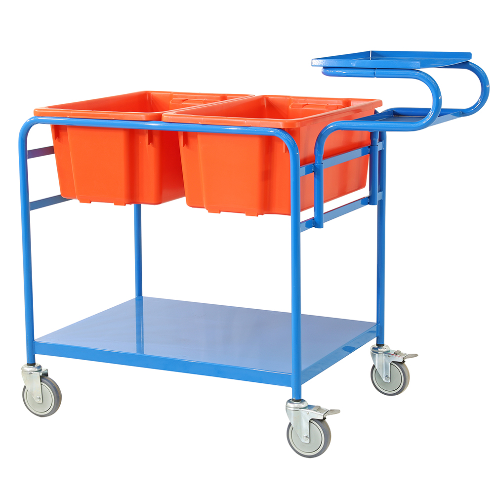 Double Tub Order Picking Trolley