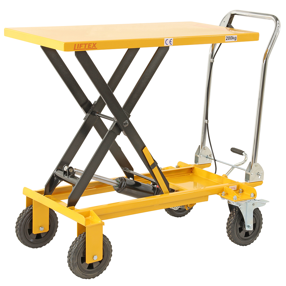 Rough Terrain Scissor Lift Trolley