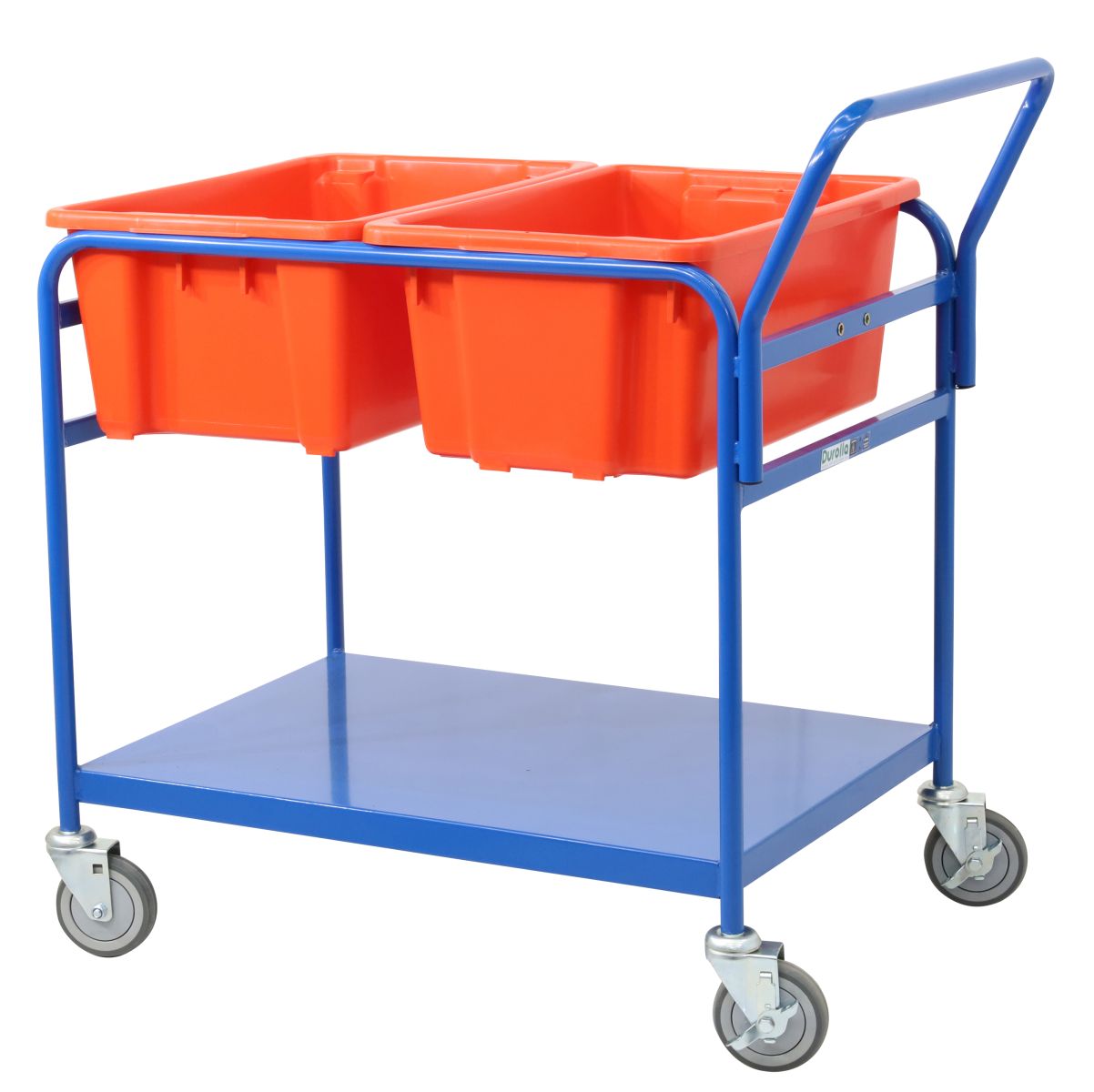 Fully Welded Double Tub Order Picking Trolley 