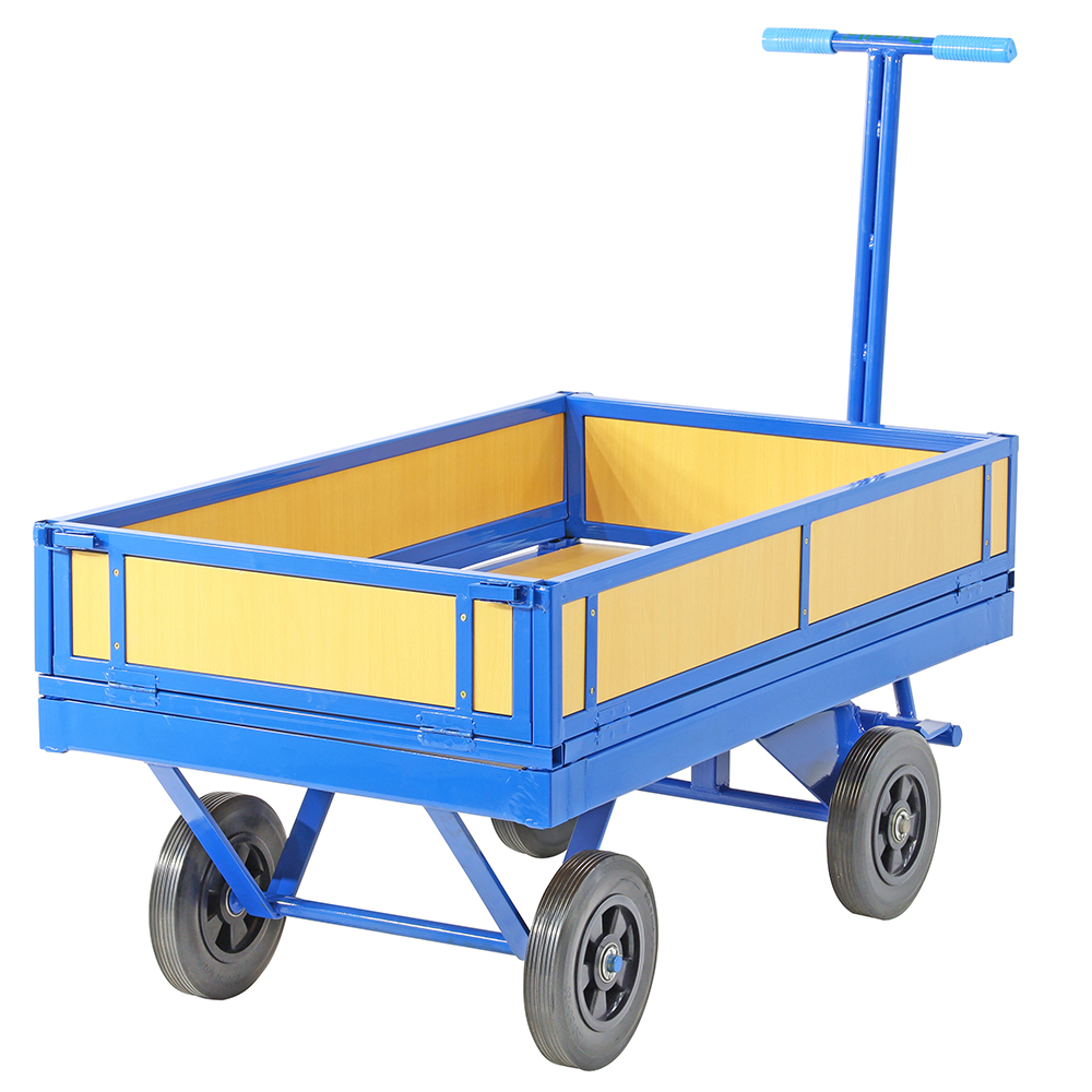 Wagon Platform Trolley with sides