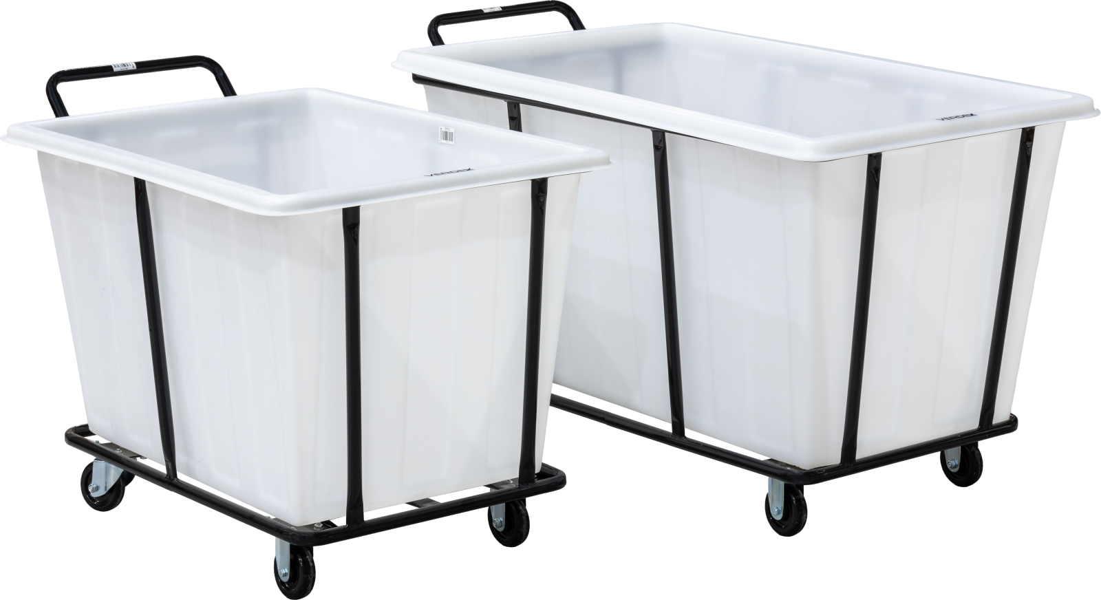 White Bin Trolleys