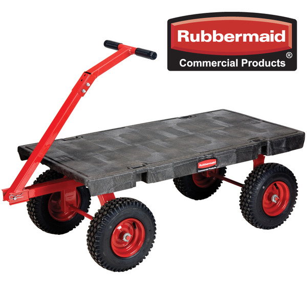 rubbermaid wagon truck trolley