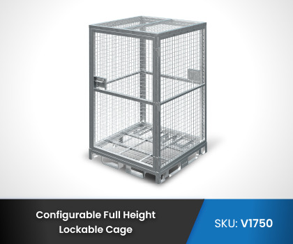 Configurable Full Height Lockable Cage