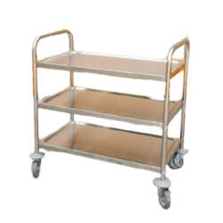 3 Tier Stainless Steel Trolley (Clearance Item)