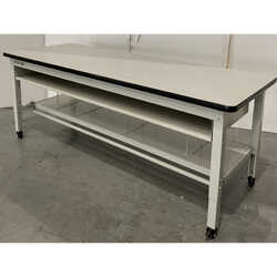 2100mm Industrial Work Bench with Dividers & Accessories (Clearance)