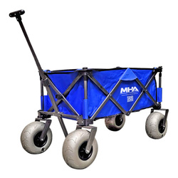 MHA Folding Wagon Trolley with Beach Wheels
