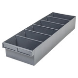 Spare Parts Tray No.28 with 5 dividers (600x200x100mm) LxWxH - Carton of 6