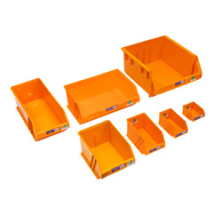 Orange Stor-Pak Bins