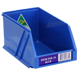 Stor-Pak No. #10 (100x170x85mm) WxDxH 1.0L capacity -BLUE (6 per carton)