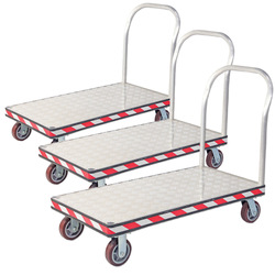  Heavy Duty Aluminium Platform Trolleys