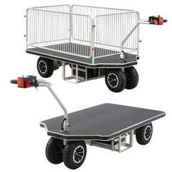 Large Powered Platform Trolley