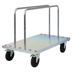 Panel Cart With Adjustable Load Bars