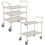 Heavy Duty Fully Welded Stainless Steel Tier Trolley