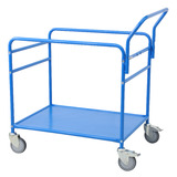 Double Tub Order Picking Trolley (Plastic tubs sold seperately)