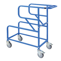 Twin Offset Tub Order Picking Trolley (Plastic tubs sold seperately)