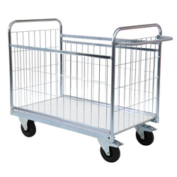 Parcel Trolley with Removable Sides