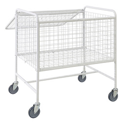 Mesh Trolley with Folding Lid