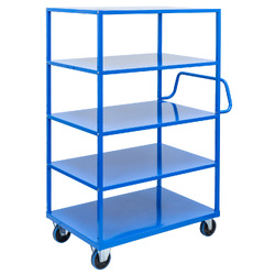 5 Tier Steel Trolley