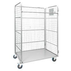 Heavy Duty Mesh Cage Trolley