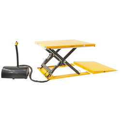 Low Profile Electric Pallet Lift Tables