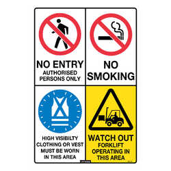 Warehouse Safety Sign