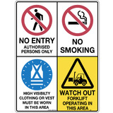 Warehouse Safety Sign