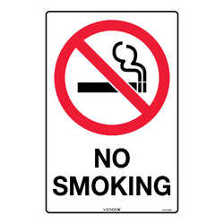 Safety Sign (NO SMOKING)