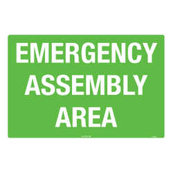 Safety Sign (EMERGENCY ASSEMBLY AREA)