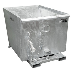 1100L Tipping Bin (with release mechanism) 