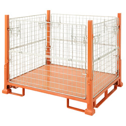 Stillage Mesh Cage (Foldable Sides)