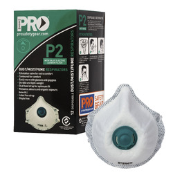 P2 Respirator - With Valve & Carbon Layer (12/Box)