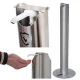 Stainless Steel Hand Sanitiser Bollard Stand