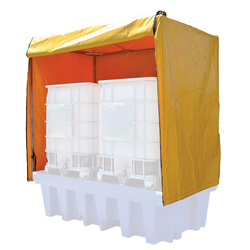 IBC Bunded Pallet Cover - Double 2500x1300x1640mm