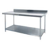 Stainless Steel Benches (with Splashback)