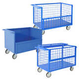 Cage Trolleys (with fold down sides)
