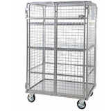 Heavy Duty Mesh Cage Trolley (shelves sold separately)