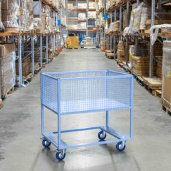 Heavy Duty Basket Trolley