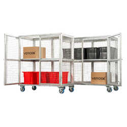 Bulky Goods Mesh Cage Trolleys