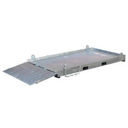 Forklift / Crane Transport Platform (with Folding Ramp)